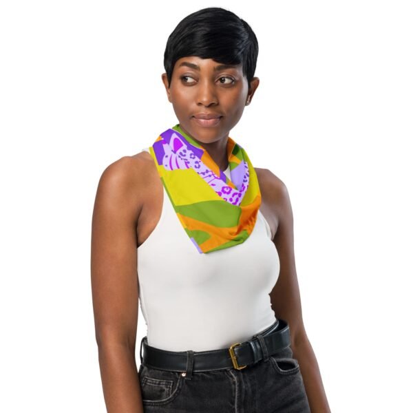 Bandana Jaguares de Colores All Over #2 - Imagen 3