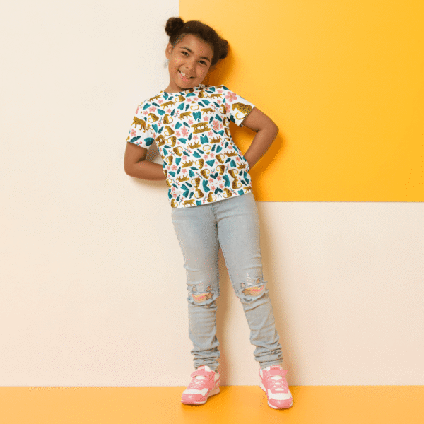 Camiseta Cuello Redondo Kids – Comodidad y Estilo para Niños