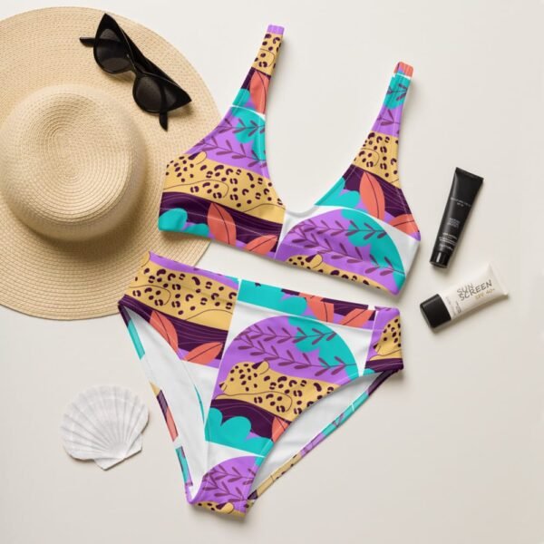 Bikini Jaguares de Colores – Comodidad y estilo con doble capa - Imagen 3