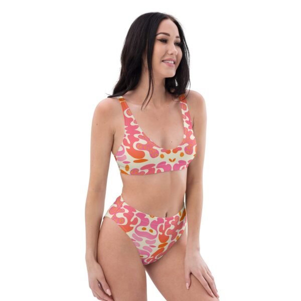 Bikini Jaguares de Colores Talle Alto – Comodidad y estilo vibrante - Imagen 2