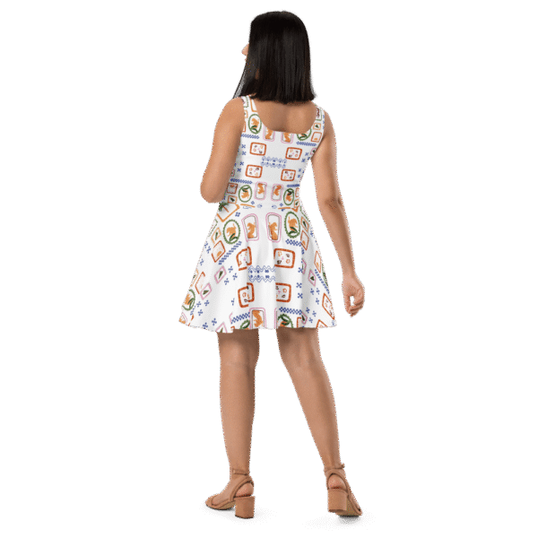 Vestido Skater Jaguares de Colores – Estilo vibrante y libertad de movimiento - Imagen 7