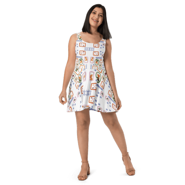 Vestido Skater Jaguares de Colores – Estilo vibrante y libertad de movimiento - Imagen 8