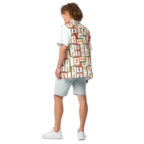 Camisa de Manga Corta Jaguares de Colores – Ligera, fresca y con estilo - Imagen 3