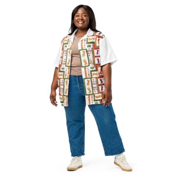 Camisa de Manga Corta Jaguares de Colores – Ligera, fresca y con estilo - Imagen 5