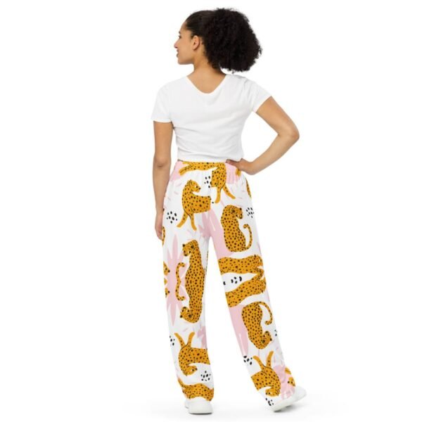 Pantalón Ancho Jaguares de Colores – Comodidad y estilo unisex - Imagen 3