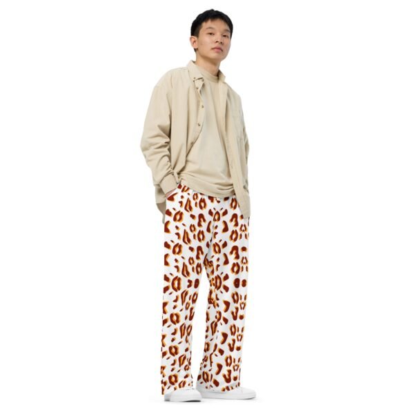 Pantalón Ancho Jaguares de Colores – Comodidad y estilo vibrante - Imagen 2