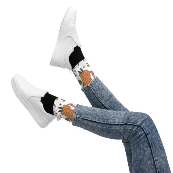 Calcetines Bordados Jaguares de Colores #5 – Comodidad y estilo en cada paso - Imagen 2