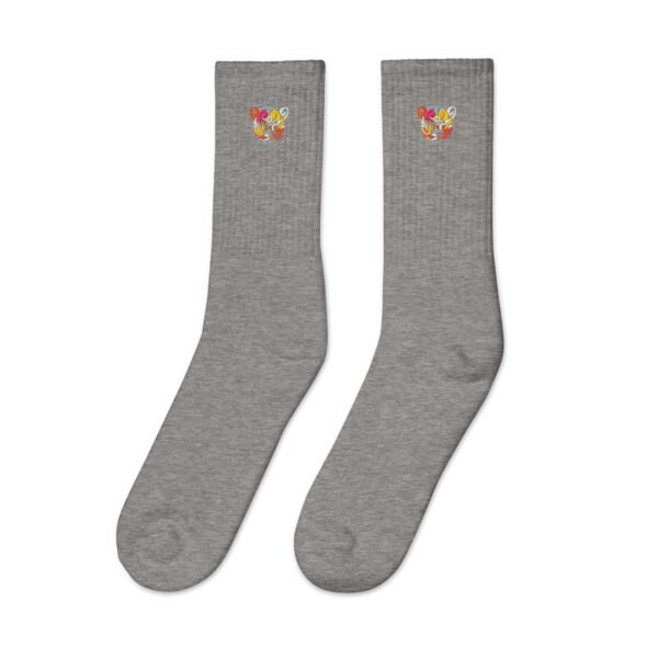 Calcetines Bordados Jaguares de Colores #1 – Comodidad y estilo premium - Imagen 7