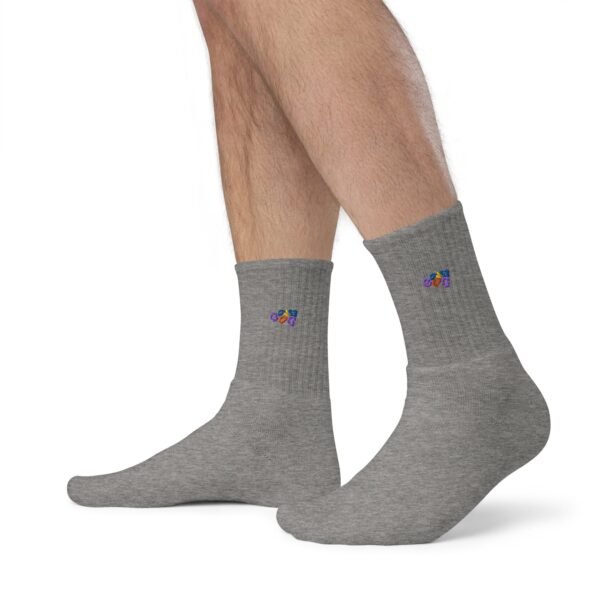 Calcetines Bordados Jaguares de Colores #3 – Diseño y comodidad premium - Imagen 3