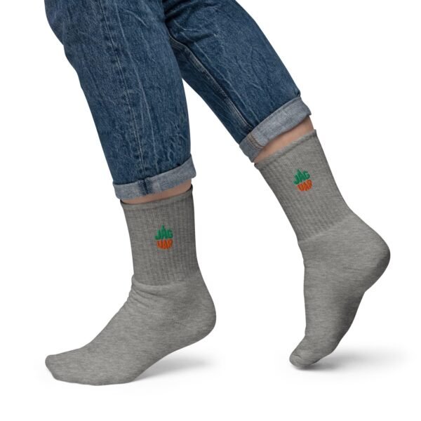 Calcetines Bordados Jaguares de Colores #4 – Estilo y confort en cada paso - Imagen 3
