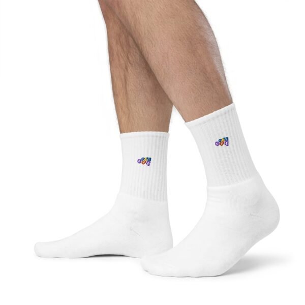 Calcetines Bordados Jaguares de Colores #3 – Diseño y comodidad premium - Imagen 5