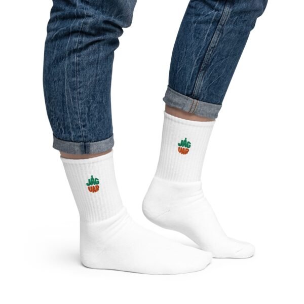 Calcetines Bordados Jaguares de Colores #4 – Estilo y confort en cada paso - Imagen 6