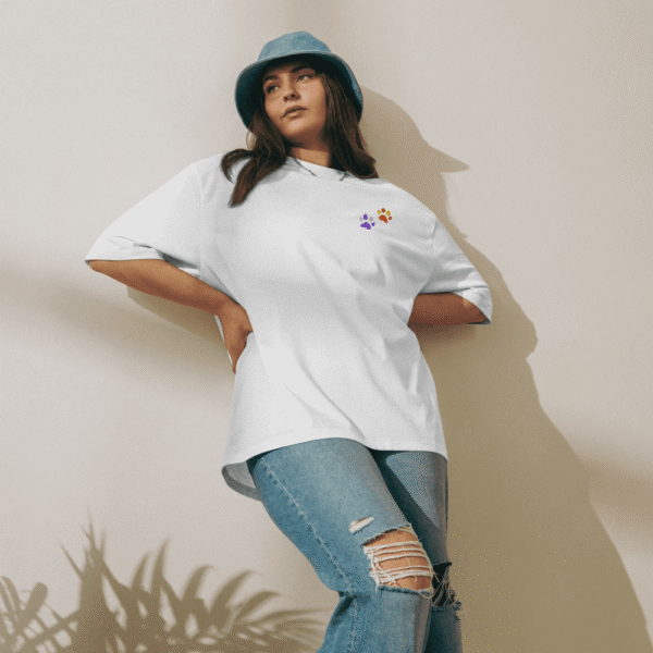 Camiseta Oversize Gruesa Jaguares de Colores – Estilo Streetwear y Máxima Comodidad