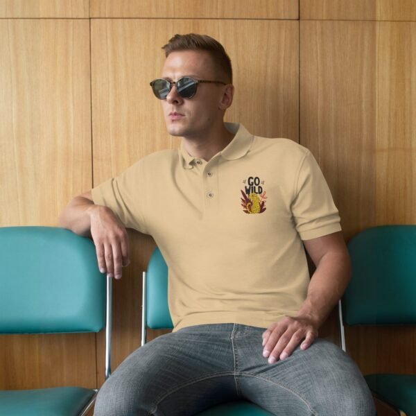 Polo Premium para Hombre – Diseño Jaguares de Colores - Imagen 11