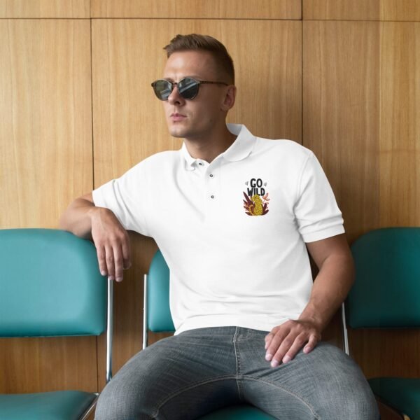 Polo Premium para Hombre – Diseño Jaguares de Colores - Imagen 12