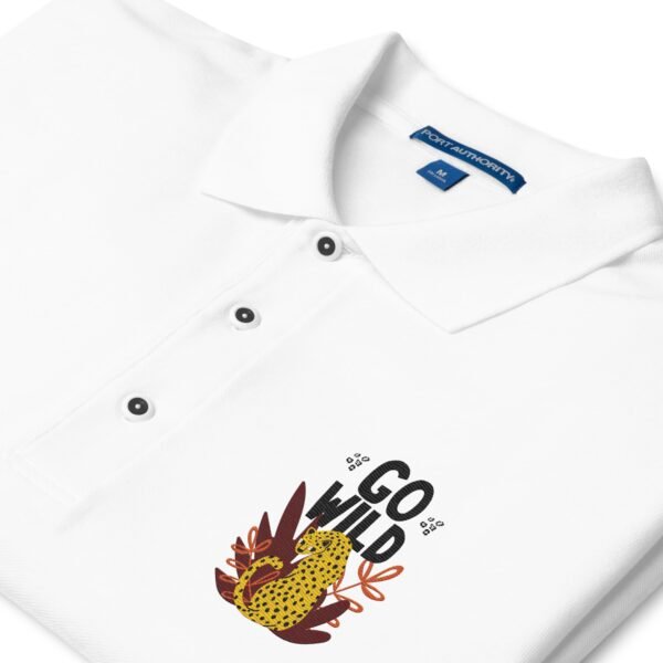 Polo Premium para Hombre – Diseño Jaguares de Colores - Imagen 3