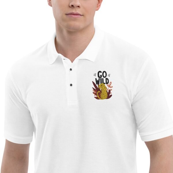 Polo Premium para Hombre – Diseño Jaguares de Colores - Imagen 5