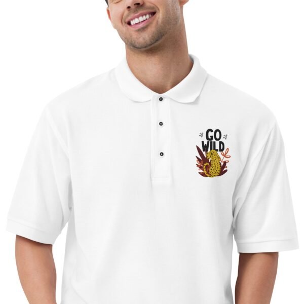 Polo Premium para Hombre – Diseño Jaguares de Colores - Imagen 6