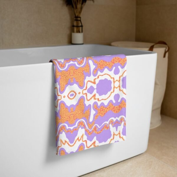 Toalla Jaguares de Colores – Suavidad y estilo en cada baño